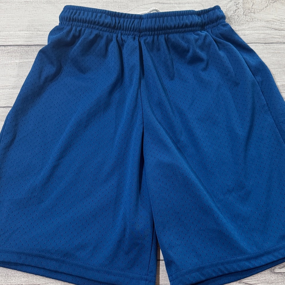 BCG Boys Royal Blue Mesh Athletic Shorts